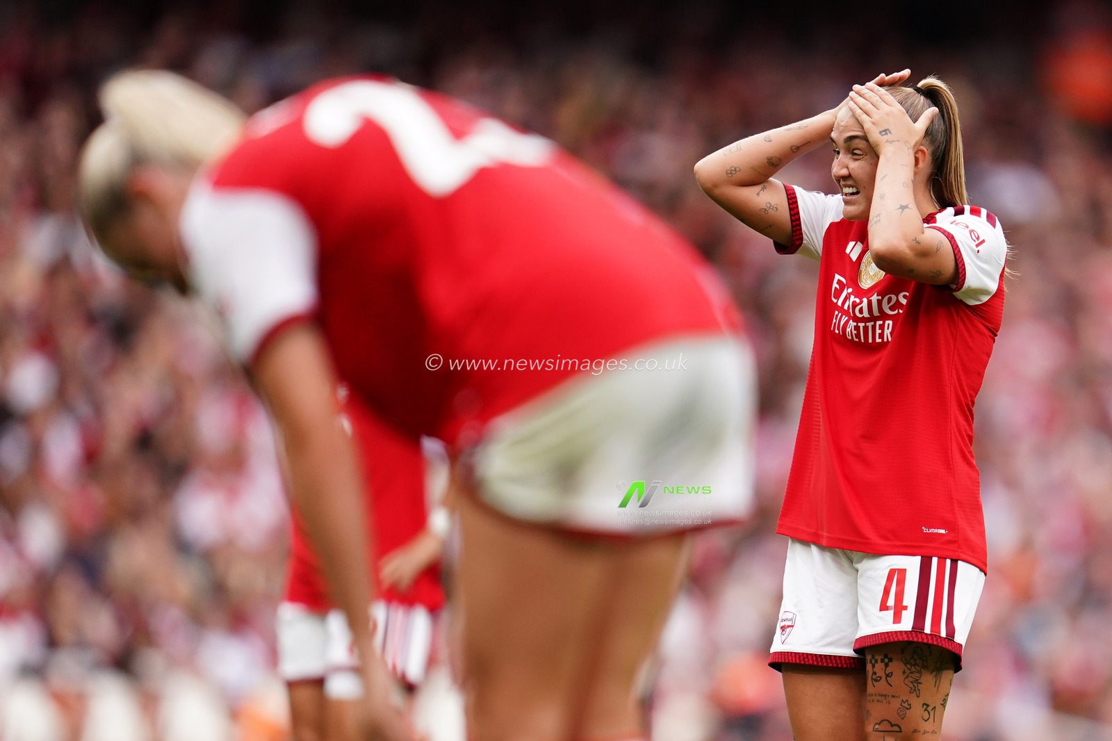 Georgia Stanway of Arsenal during the Women's Super League match Arsenal vs Crystal Palace at Emirates, London, United Kingdom on 13 September 2026

(Photo by Harvey Murphy/News Images)