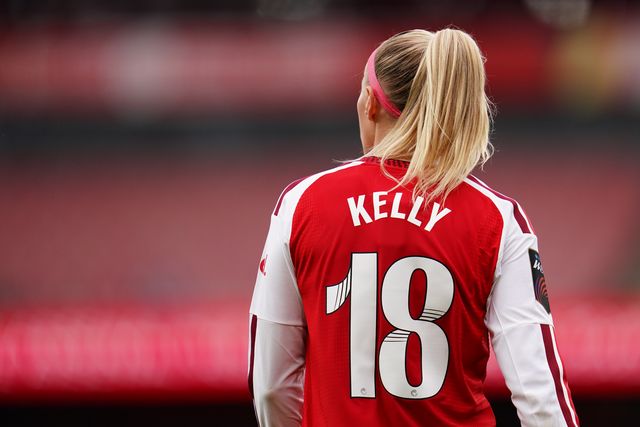 Chloe Kelly of Arsenal during the Women's Super League match Arsenal vs Crystal Palace at Emirates, London, United Kingdom on 13 September 2026

(Photo by Harvey Murphy/News Images)