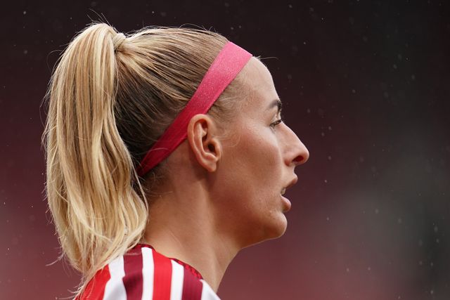 Chloe Kelly of Arsenal during the Women's Super League match Arsenal vs Crystal Palace at Emirates, London, United Kingdom on 13 September 2026

(Photo by Harvey Murphy/News Images)