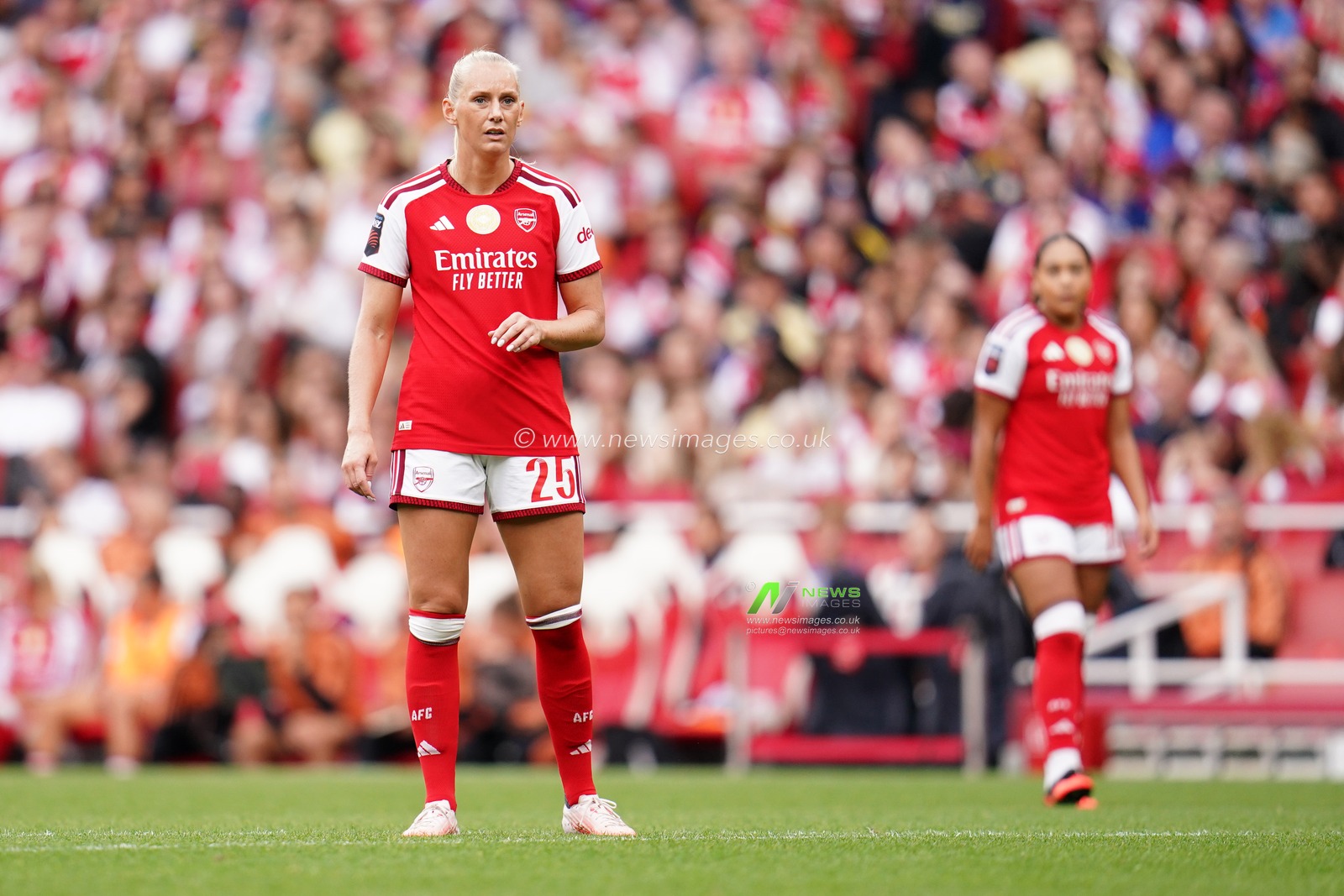 Stina Blackstenius of Arsenal during the Women's Super League match Arsenal vs Crystal Palace at Emirates, London, United Kingdom on 13 September 2026

(Photo by Harvey Murphy/News Images)