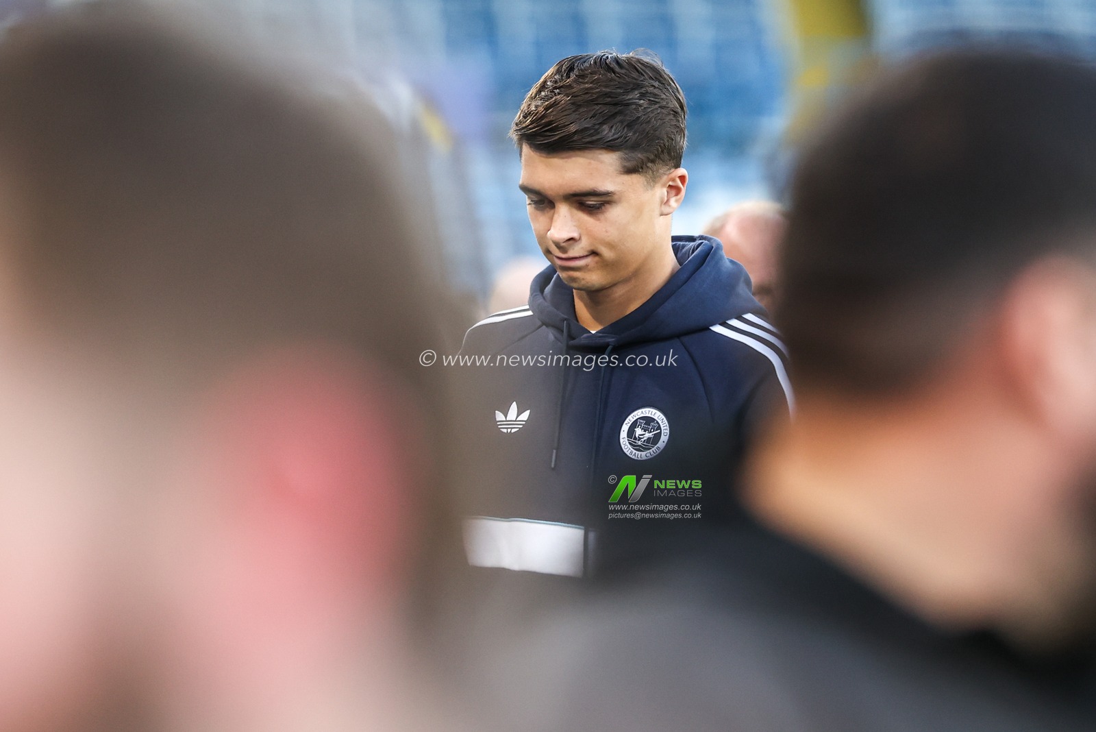 Lewis Miley of Newcastle United arrives during the Premier League match Leeds United vs Newcastle Untied at Elland Road, Leeds, United Kingdom on 14 September 2026

(Photo by Alfie Cosgrove/News Images)