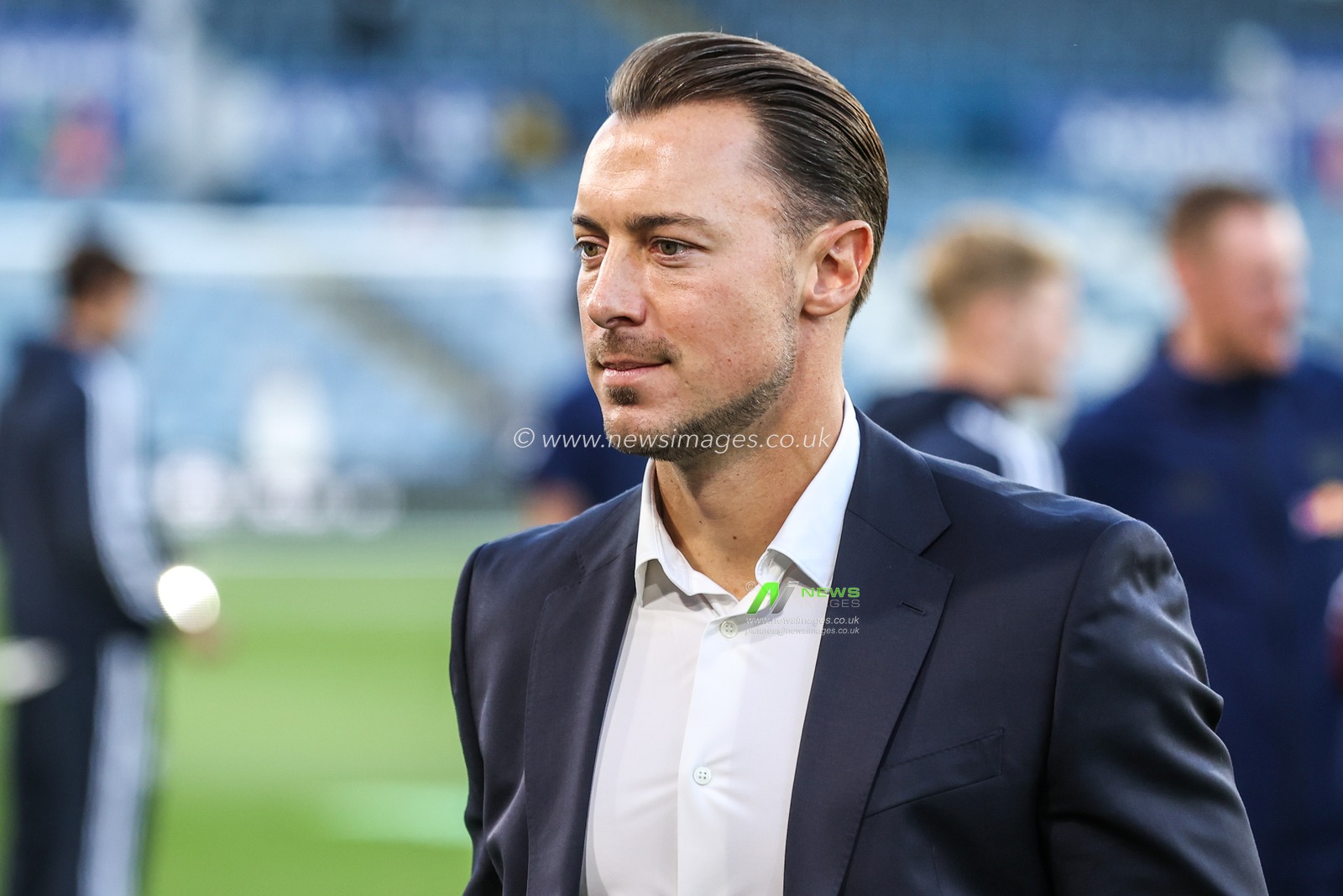 Matthias Jaissle manager of Newcastle United arrives during the Premier League match Leeds United vs Newcastle Untied at Elland Road, Leeds, United Kingdom on 14 September 2026

(Photo by Alfie Cosgrove/News Images)