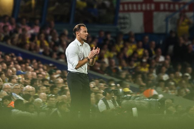 Matthias Jaissle manager of Newcastle United during the Premier League match Leeds United vs Newcastle Untied at Elland Road, Leeds, United Kingdom on 14 September 2026

(Photo by Alfie Cosgrove/News Images)
