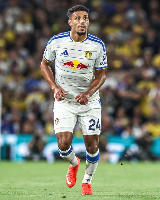 James Justin of Leeds United during the Premier League match Leeds United vs Newcastle Untied at Elland Road, Leeds, United Kingdom on 14 September 2026

(Photo by Alfie Cosgrove/News Images)