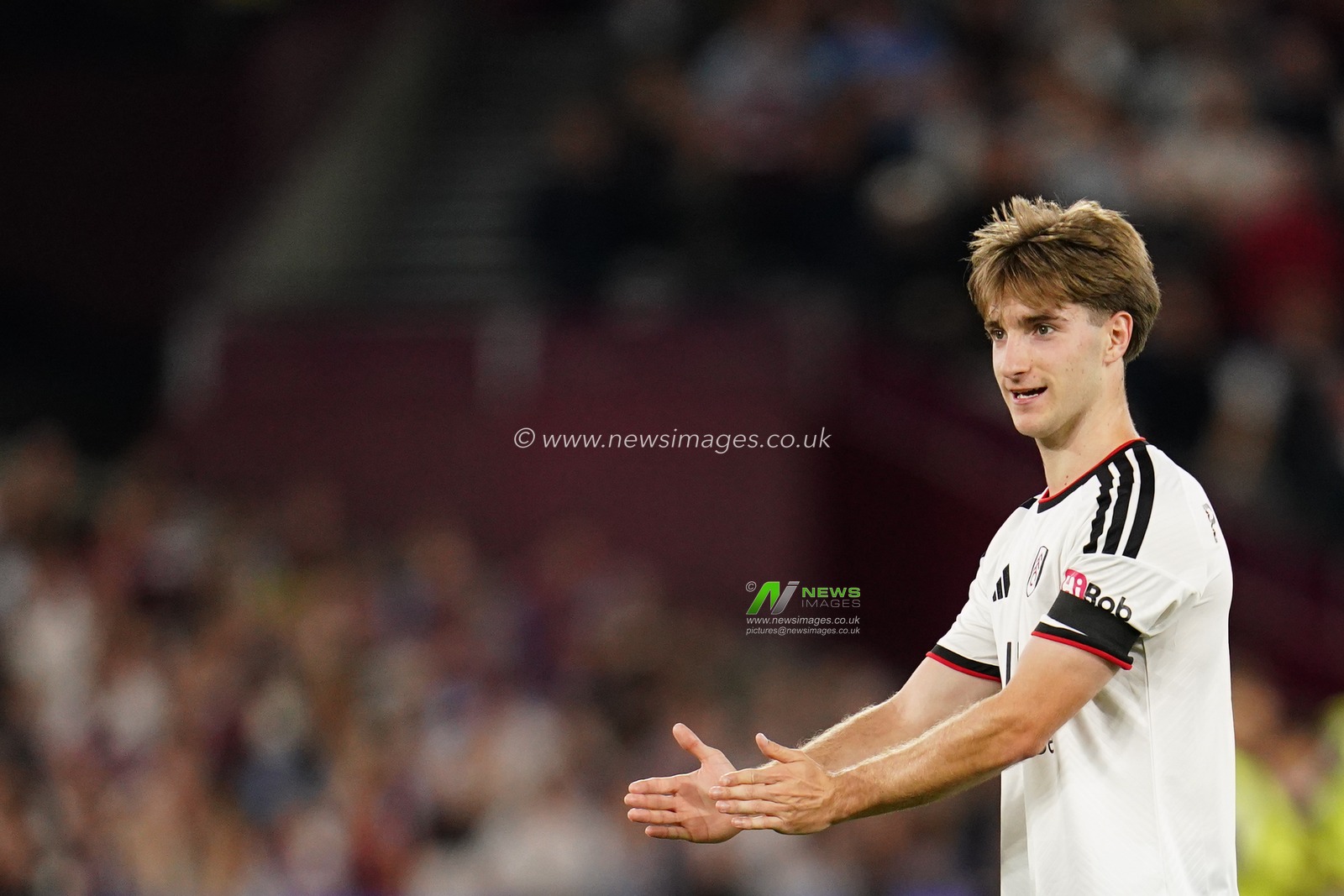 Cesar Palacios of Fulham during the Carabao Cup round 3 match West Ham United vs Fulham at London Stadium, London, United Kingdom on 15 September 2026

(Photo by Harvey Murphy/News Images)