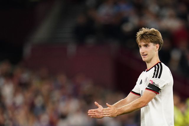 Cesar Palacios of Fulham during the Carabao Cup round 3 match West Ham United vs Fulham at London Stadium, London, United Kingdom on 15 September 2026

(Photo by Harvey Murphy/News Images)