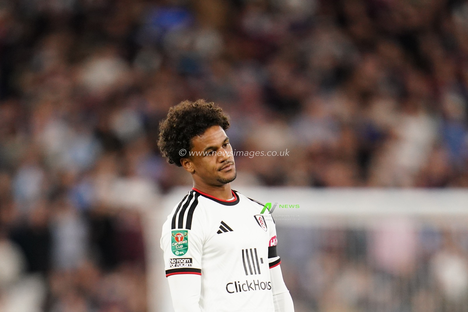 Oscar Bobb of Fulham during the Carabao Cup round 3 match West Ham United vs Fulham at London Stadium, London, United Kingdom on 15 September 2026

(Photo by Harvey Murphy/News Images)