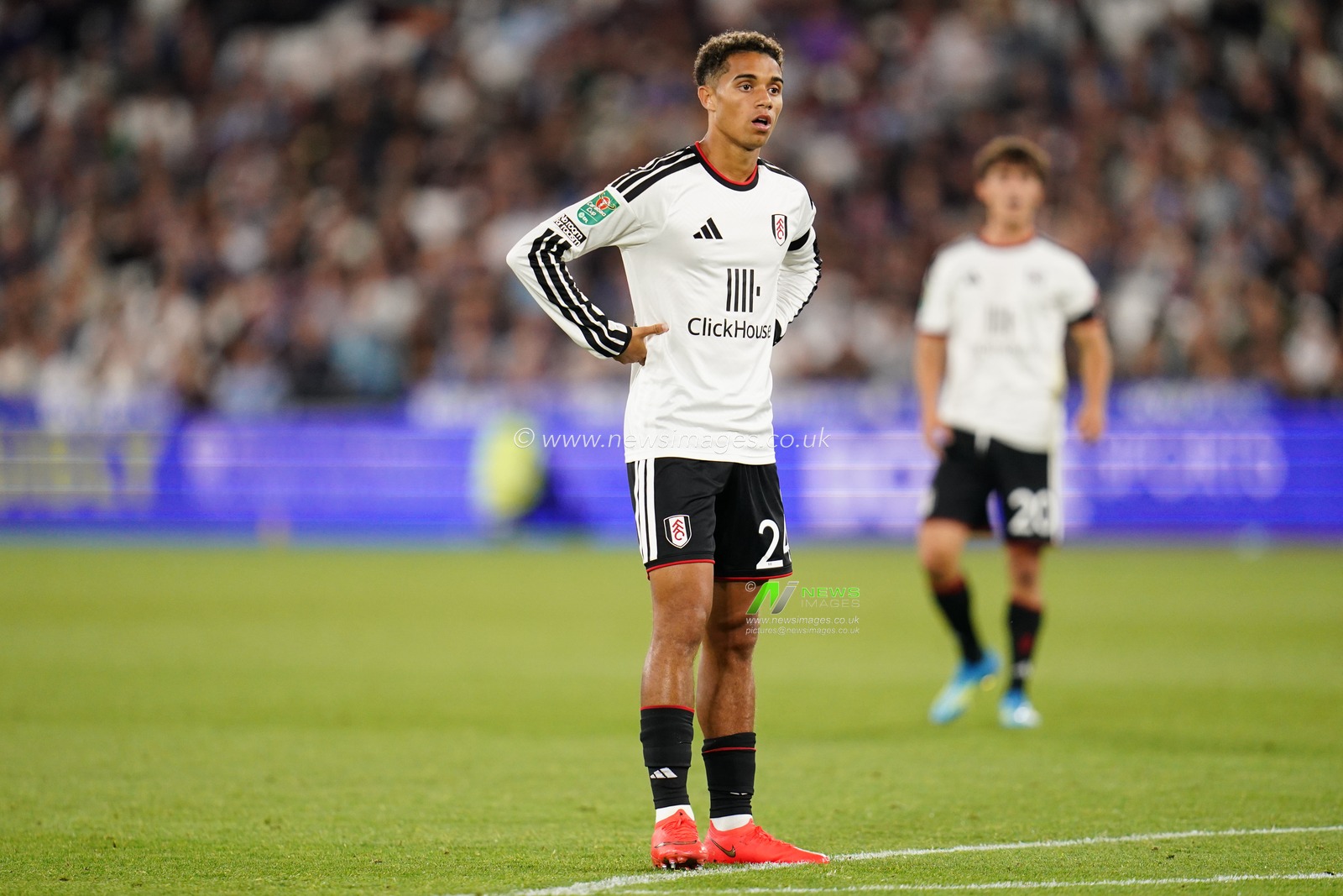 Josh King of Fulham during the Carabao Cup round 3 match West Ham United vs Fulham at London Stadium, London, United Kingdom on 15 September 2026

(Photo by Harvey Murphy/News Images)