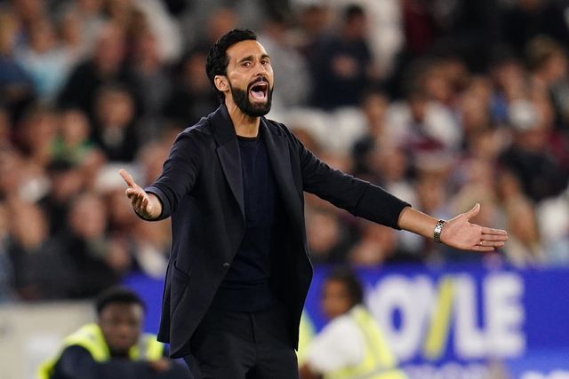 Alvaro Arbeloa manager of Fulham during the Carabao Cup round 3 match West Ham United vs Fulham at London Stadium, London, United Kingdom on 15 September 2026

(Photo by Harvey Murphy/News Images)