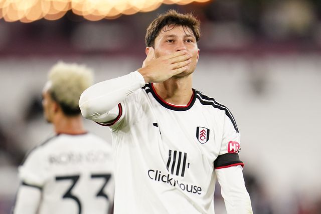 Jorge Cuenca of Fulham at full time during the Carabao Cup round 3 match West Ham United vs Fulham at London Stadium, London, United Kingdom on 15 September 2026

(Photo by Harvey Murphy/News Images)