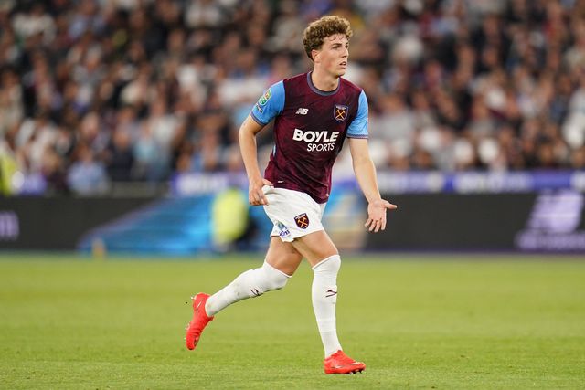 Arne Engels of West Ham United during the Carabao Cup round 3 match West Ham United vs Fulham at London Stadium, London, United Kingdom on 15 September 2026

(Photo by Harvey Murphy/News Images)
