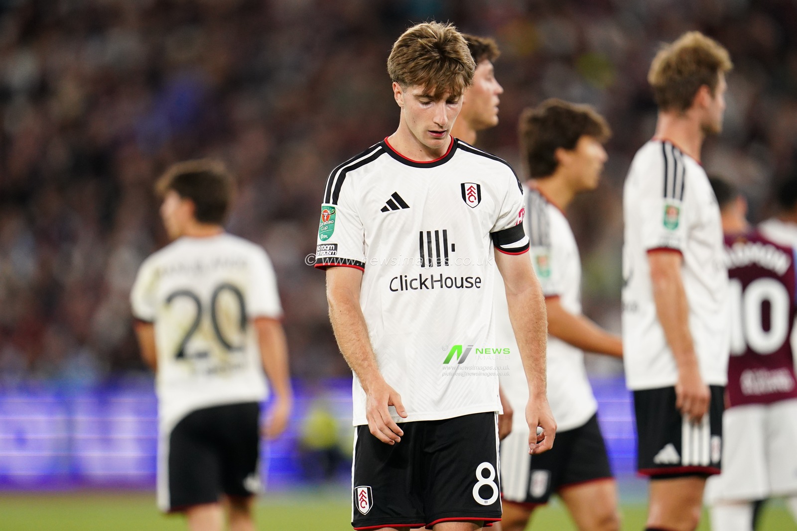 Cesar Palacios of Fulham during the Carabao Cup round 3 match West Ham United vs Fulham at London Stadium, London, United Kingdom on 15 September 2026

(Photo by Harvey Murphy/News Images)