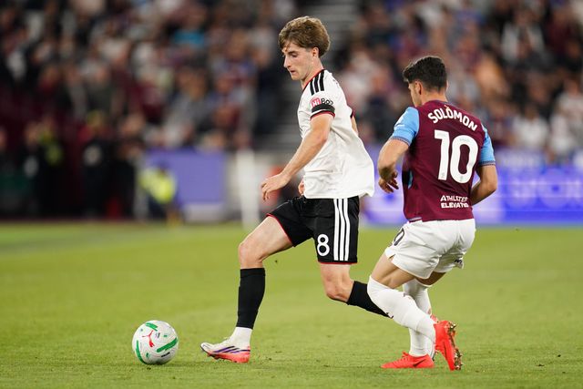 during the Carabao Cup round 3 match West Ham United vs Fulham at London Stadium, London, United Kingdom on 15 September 2026

(Photo by Harvey Murphy/News Images)