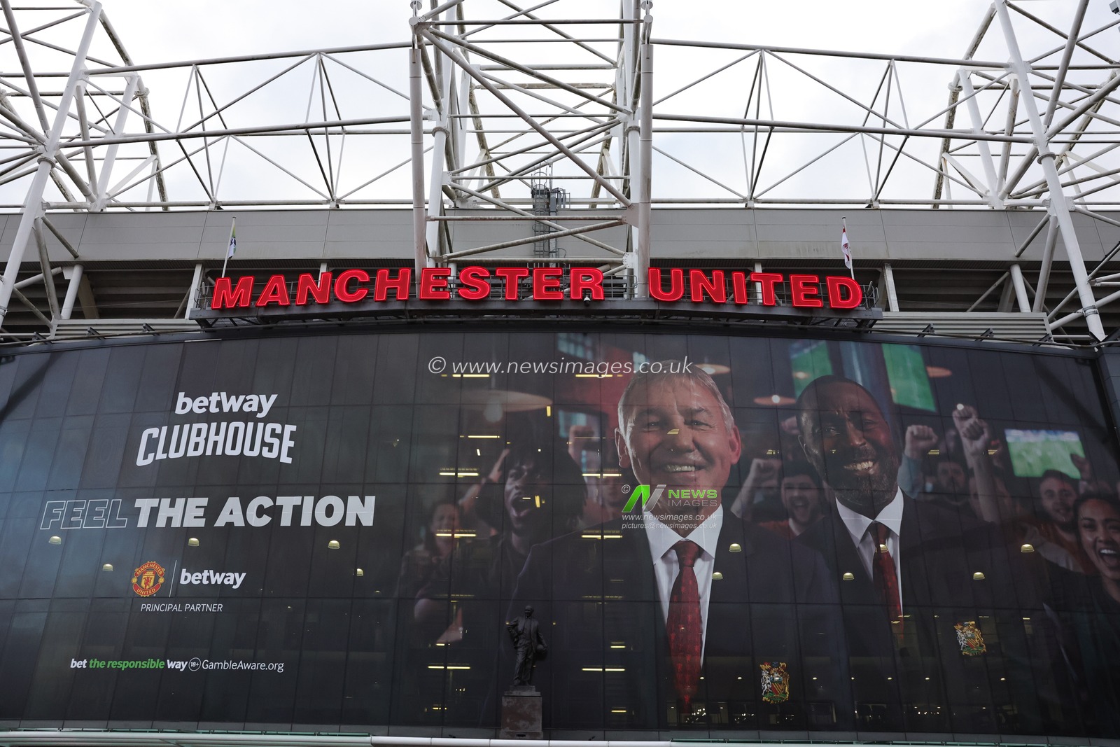 A general view of Old Trafford during the Carabao Cup round 3 match Manchester United vs Brighton & Hove Albion at Old Trafford, Manchester, United Kingdom on 16 September 2026

(Photo by Mark Cosgrove/News Images)
