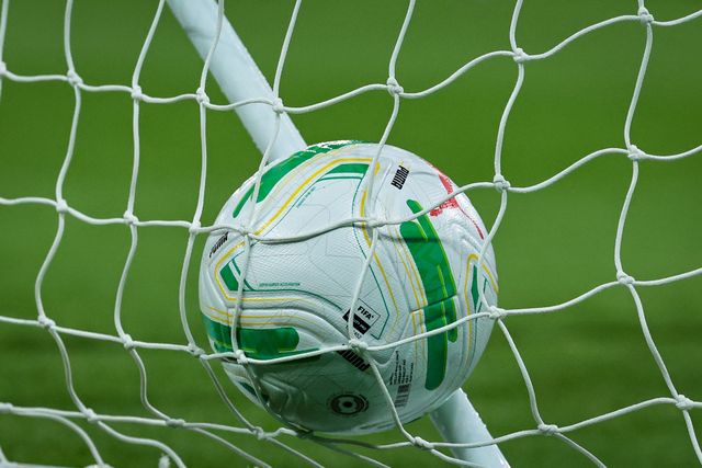 The official match ball during the Carabao Cup round 3 match Manchester United vs Brighton & Hove Albion at Old Trafford, Manchester, United Kingdom on 16 September 2026

(Photo by Mark Cosgrove/News Images)