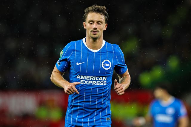 Olivier Boscagli of Brighton & Hove Albion in action during the Carabao Cup round 3 match Manchester United vs Brighton & Hove Albion at Old Trafford, Manchester, United Kingdom on 16 September 2026

(Photo by Mark Cosgrove/News Images)