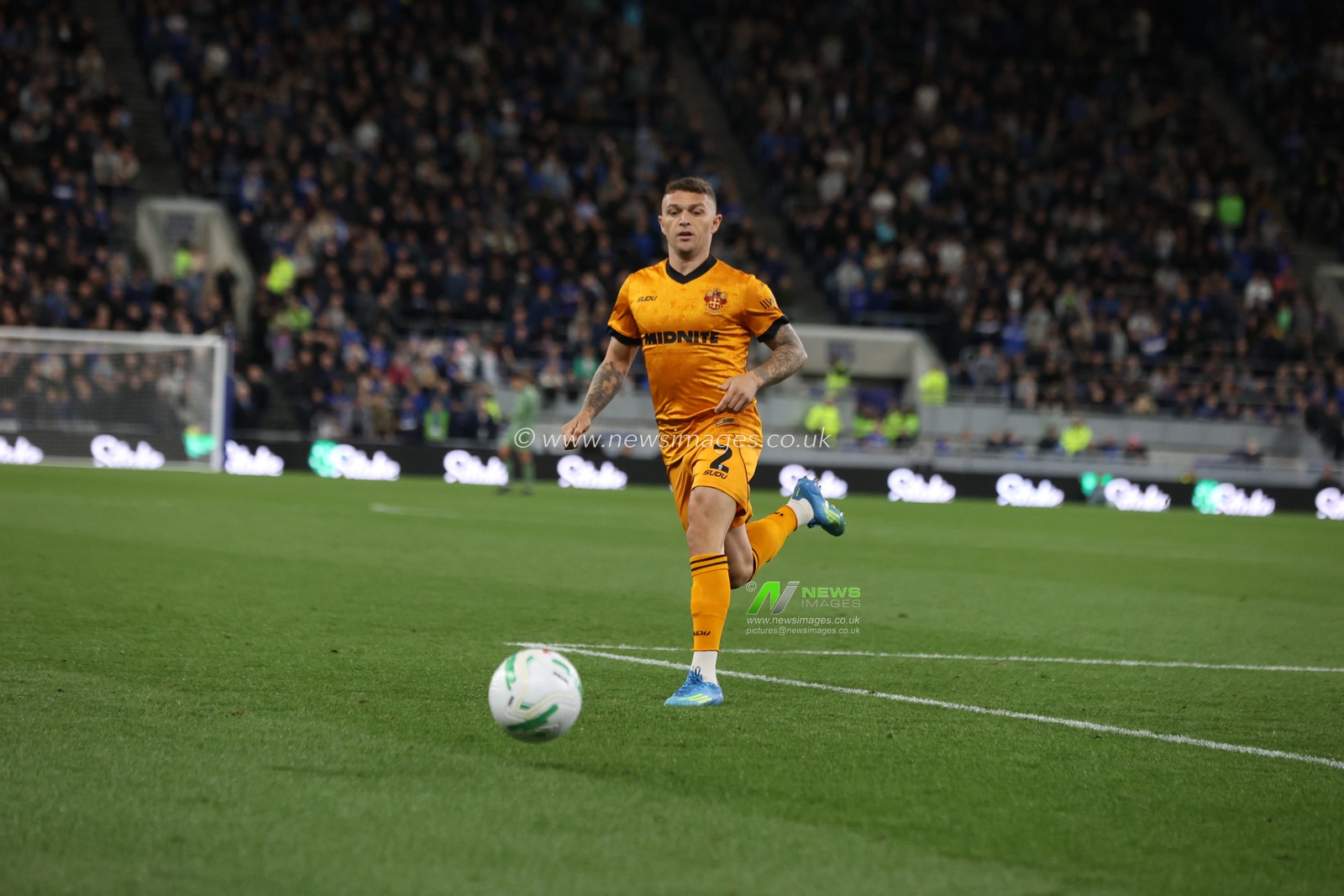 during the Carabao Cup round 3 match Everton vs Wolverhampton Wanderers at Hill Dickinson Stadium, Liverpool, United Kingdom on 16 September 2026

(Photo by Alfie Cosgrove/News Images)