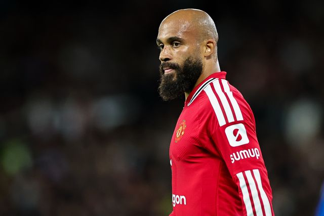 Bryan Mbeumo of Manchester United during the Carabao Cup round 3 match Manchester United vs Brighton & Hove Albion at Old Trafford, Manchester, United Kingdom on 16 September 2026

(Photo by Mark Cosgrove/News Images)
