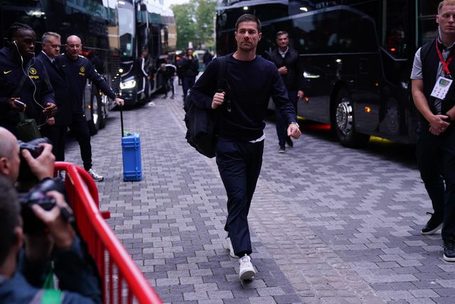 Xabi Alonso manager of Chelsea arrives ahead of kick off during the Premier League match Brentford vs Chelsea at GTECH Community Stadium, London, United Kingdom on 18 September 2026

(Photo by Harvey Murphy/News Images)