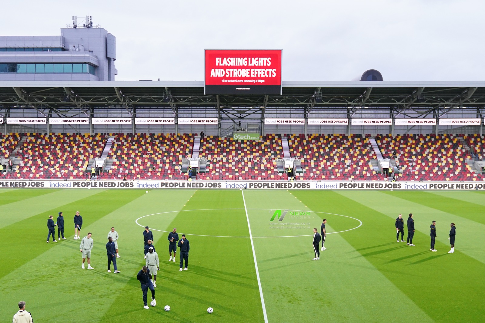 General view of the GTECH community stadium ahead of kick off during the Premier League match Brentford vs Chelsea at GTECH Community Stadium, London, United Kingdom on 18 September 2026

(Photo by Harvey Murphy/News Images)