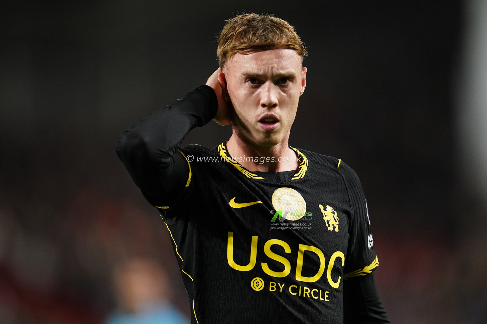 Cole Palmer of Chelsea during the Premier League match Brentford vs Chelsea at GTECH Community Stadium, London, United Kingdom on 18 September 2026

(Photo by Harvey Murphy/News Images)