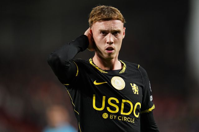 Cole Palmer of Chelsea during the Premier League match Brentford vs Chelsea at GTECH Community Stadium, London, United Kingdom on 18 September 2026

(Photo by Harvey Murphy/News Images)
