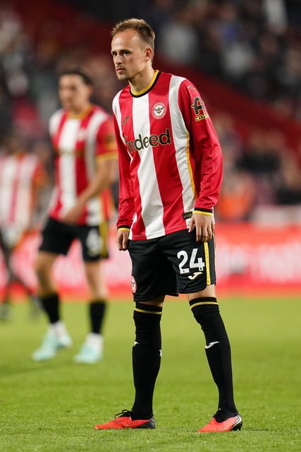 dMikkel Damsgaard of Brentford uring the Premier League match Brentford vs Chelsea at GTECH Community Stadium, London, United Kingdom on 18 September 2026

(Photo by Harvey Murphy/News Images)