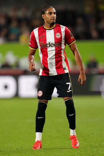 Kevin Schade of Brentford during the Premier League match Brentford vs Chelsea at GTECH Community Stadium, London, United Kingdom on 18 September 2026

(Photo by Harvey Murphy/News Images)
