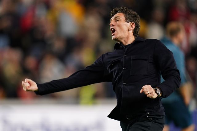 Keith Andrews manager of Brentford during the Premier League match Brentford vs Chelsea at GTECH Community Stadium, London, United Kingdom on 18 September 2026

(Photo by Harvey Murphy/News Images)