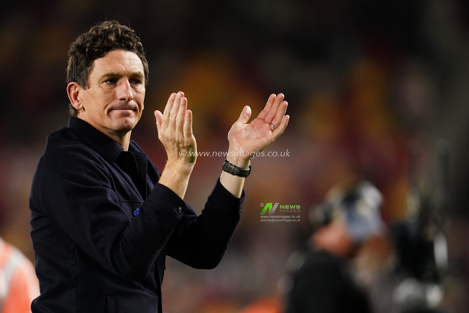 Keith Andrews manager of Brentford at full time during the Premier League match Brentford vs Chelsea at GTECH Community Stadium, London, United Kingdom on 18 September 2026

(Photo by Harvey Murphy/News Images)