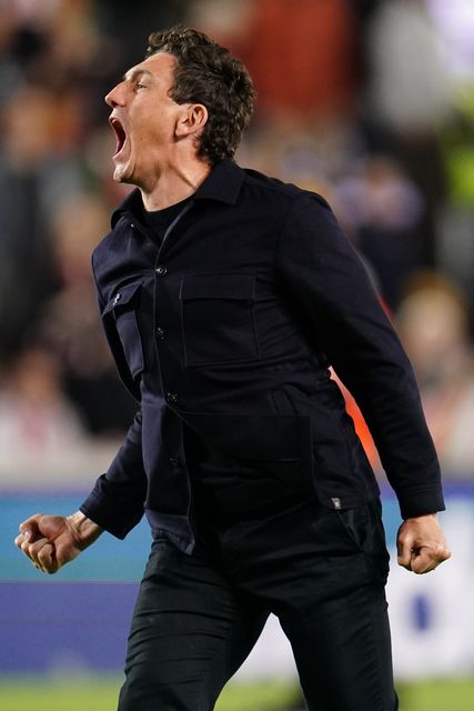 Keith Andrews manager of Brentford during the Premier League match Brentford vs Chelsea at GTECH Community Stadium, London, United Kingdom on 18 September 2026

(Photo by Harvey Murphy/News Images)
