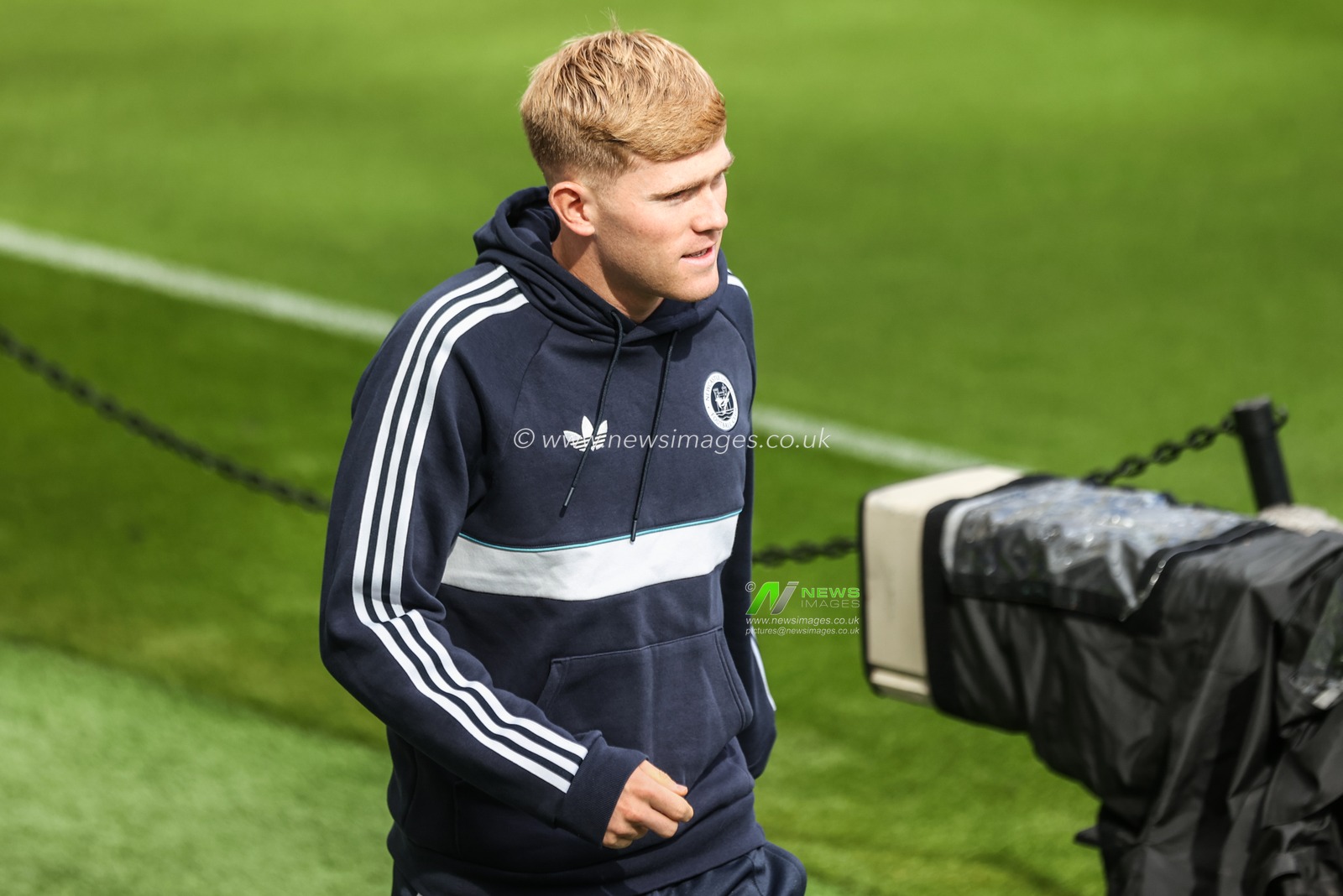 Lewis Hall of Newcastle United arrives during the Premier League match Newcastle Untied vs Hull City at St. James's Park, Newcastle, United Kingdom on 19 September 2026

(Photo by Alfie Cosgrove/News Images)