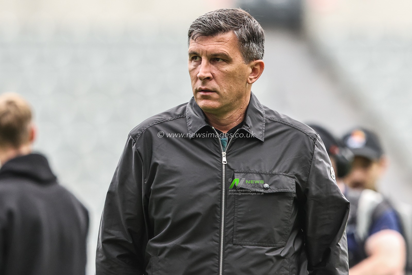 Sergej Jakirovi manager of Hull City arrives during the Premier League match Newcastle Untied vs Hull City at St. James's Park, Newcastle, United Kingdom on 19 September 2026

(Photo by Alfie Cosgrove/News Images)