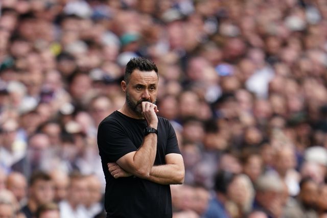 Roberto De Zerbi manager of Tottenham Hotspur during the Premier League match Tottenham Hotspur vs Aston Villa at Tottenham Hotspur Stadium, London, United Kingdom on 19 September 2026

(Photo by Harvey Murphy/News Images)