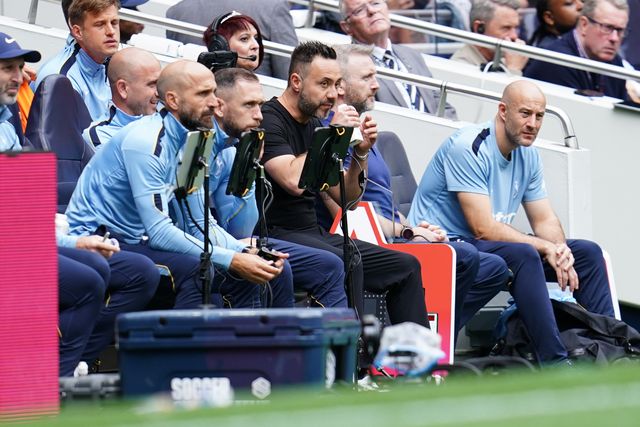 Roberto De Zerbi manager of Tottenham Hotspur during the Premier League match Tottenham Hotspur vs Aston Villa at Tottenham Hotspur Stadium, London, United Kingdom on 19 September 2026

(Photo by Harvey Murphy/News Images)