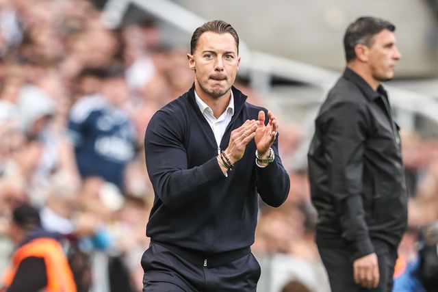 Matthias Jaissle manager of Newcastle United applauds his team during the Premier League match Newcastle Untied vs Hull City at St. James's Park, Newcastle, United Kingdom on 19 September 2026

(Photo by Alfie Cosgrove/News Images)