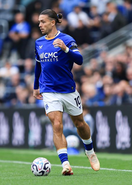 Jack Grealish of Everton during the Premier League match Everton vs Ipswich Town at Hill Dickinson Stadium, Liverpool, United Kingdom on 19 September 2026

(Photo by Jorge Horsted/News Images)