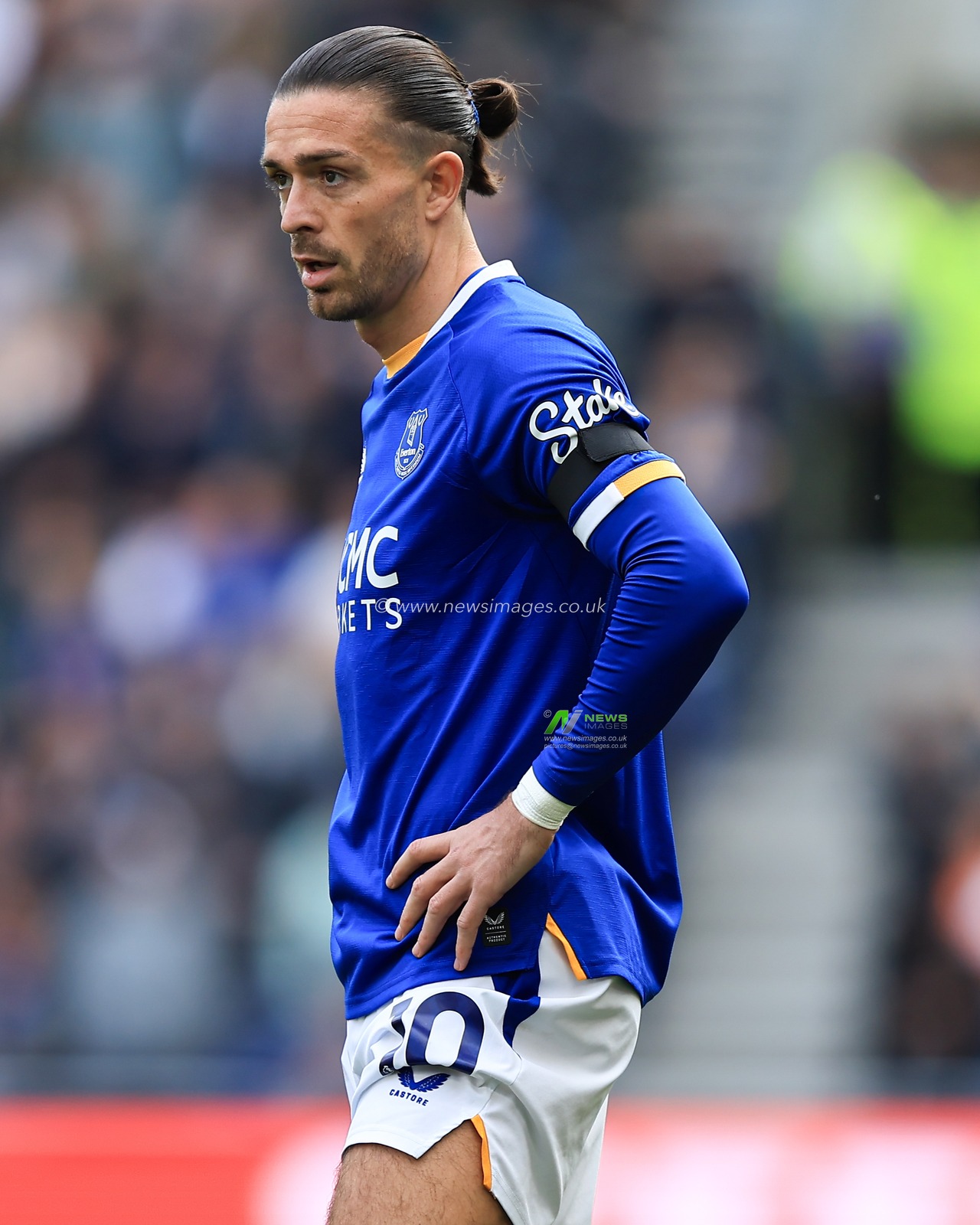 Jack Grealish of Everton during the Premier League match Everton vs Ipswich Town at Hill Dickinson Stadium, Liverpool, United Kingdom on 19 September 2026

(Photo by Jorge Horsted/News Images)