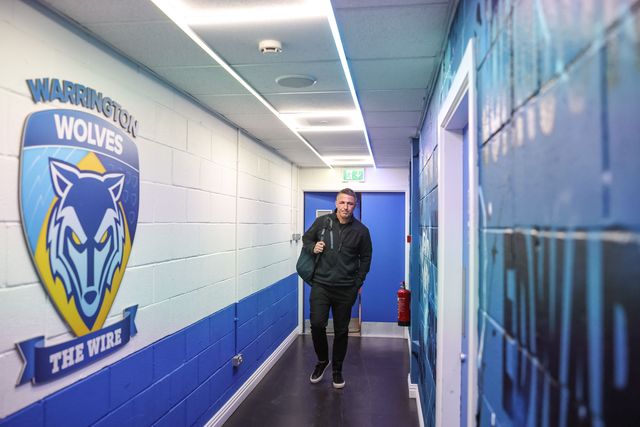Sam Burgess manager of Warrington Wolves arrives during the Betfred Super League Play-off Eliminator round match Warrington Wolves vs Hull KR at The Halliwell Jones Stadium, Warrington, United Kingdom on 19 September 2026

(Photo by Mark Cosgrove/News Images)