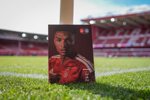 Igor Jesus of Nottingham Forest in the match day program prior to kick offduring the Premier League match Nottingham Forest vs Coventry City at City Ground, Nottingham, United Kingdom on 19 September 2026

(Photo by Maynard Manyowa/News Images)