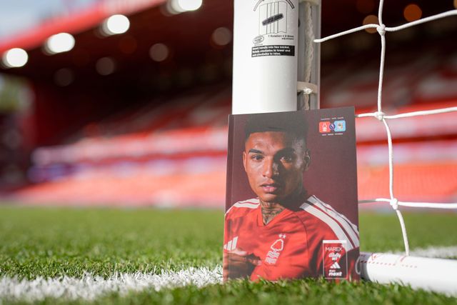 Igor Jesus of Nottingham Forest in the match day program prior to kick offduring the Premier League match Nottingham Forest vs Coventry City at City Ground, Nottingham, United Kingdom on 19 September 2026

(Photo by Maynard Manyowa/News Images)