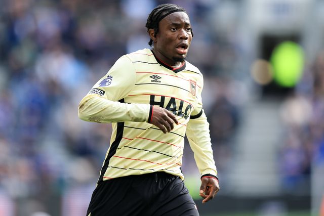 Abdul Fatawu of Ipswich Town during the Premier League match Everton vs Ipswich Town at Hill Dickinson Stadium, Liverpool, United Kingdom on 19 September 2026

(Photo by Jorge Horsted/News Images)