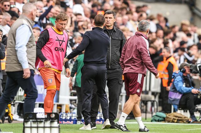 Matthias Jaissle manager of Newcastle United shakes hands with Sergej Jakirovi manager of Hull City after the game during the Premier League match Newcastle Untied vs Hull City at St. James's Park, Newcastle, United Kingdom on 19 September 2026

(Photo by Alfie Cosgrove/News Images)