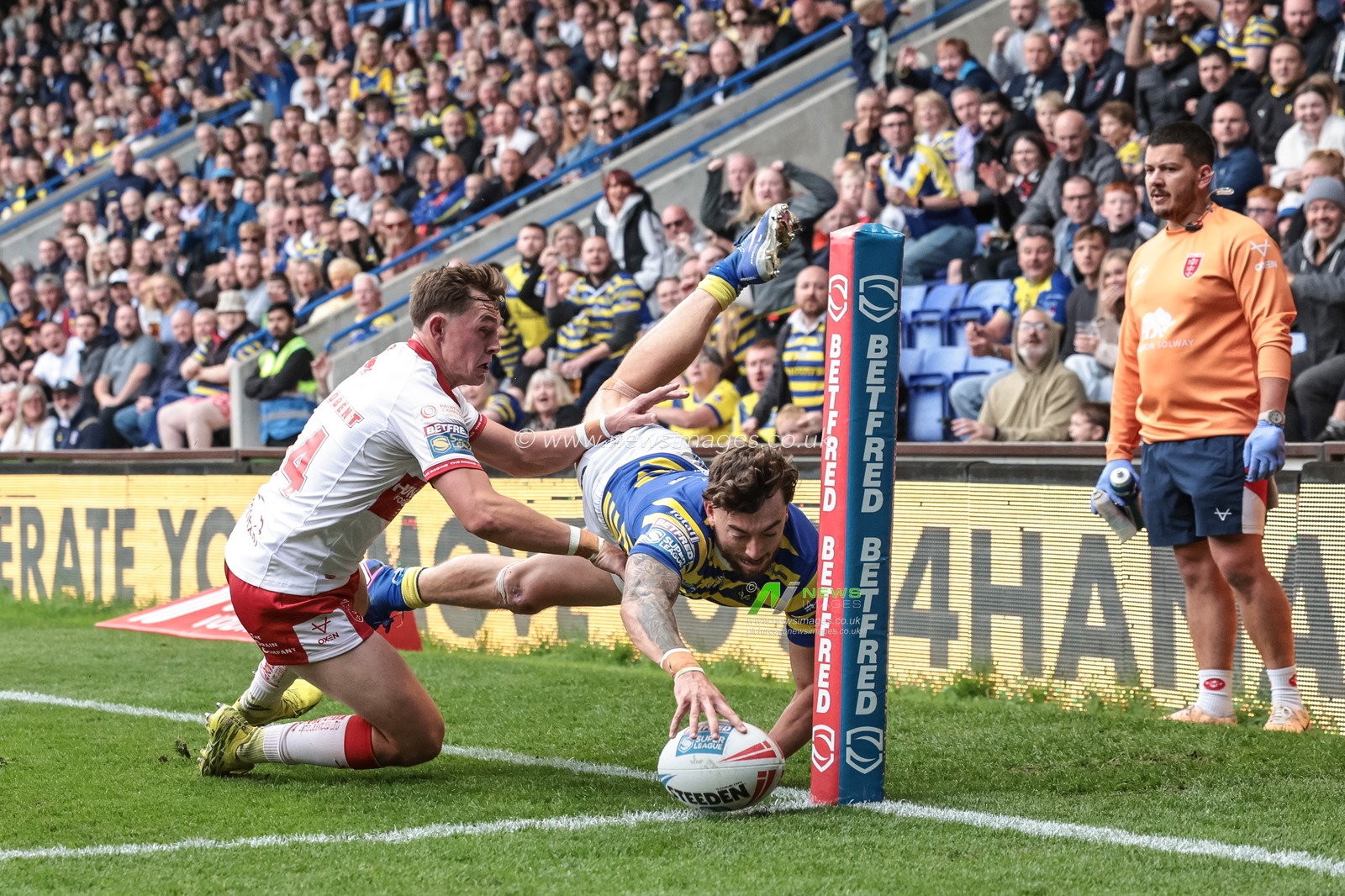 Betfred Super League Play-off Eliminator round Warrington Wolves v Hull KR