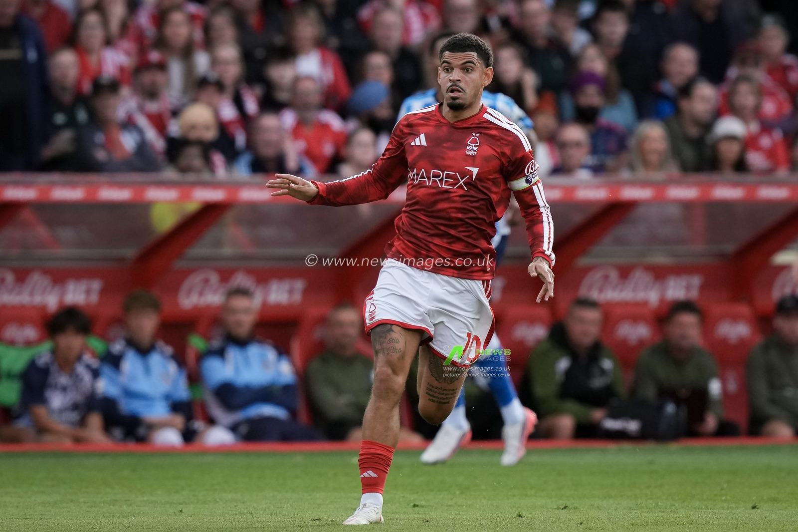 Morgan Gibbs-White of Nottingham Forest in action during the Premier League match Nottingham Forest vs Coventry City at City Ground, Nottingham, United Kingdom on 19 September 2026

(Photo by Maynard Manyowa/News Images)