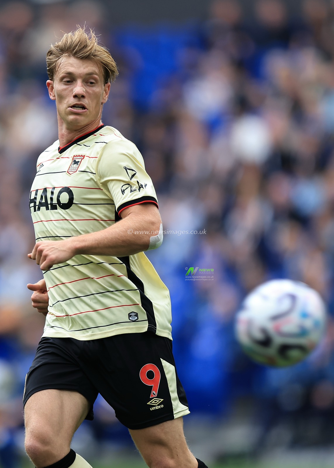Zian Flemming of Ipswich Town during the Premier League match Everton vs Ipswich Town at Hill Dickinson Stadium, Liverpool, United Kingdom on 19 September 2026

(Photo by Jorge Horsted/News Images)