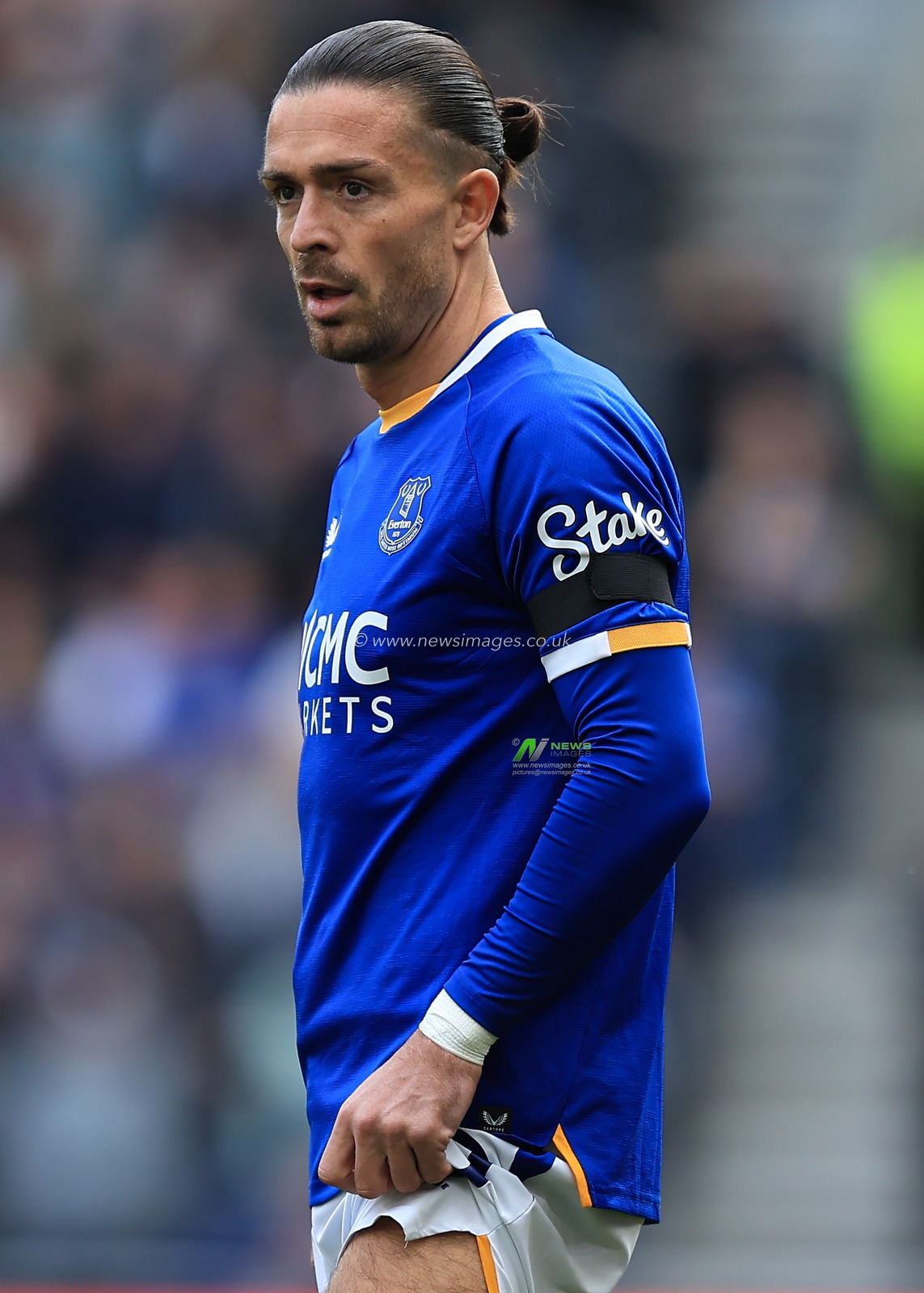 Jack Grealish of Everton during the Premier League match Everton vs Ipswich Town at Hill Dickinson Stadium, Liverpool, United Kingdom on 19 September 2026

(Photo by Jorge Horsted/News Images)
