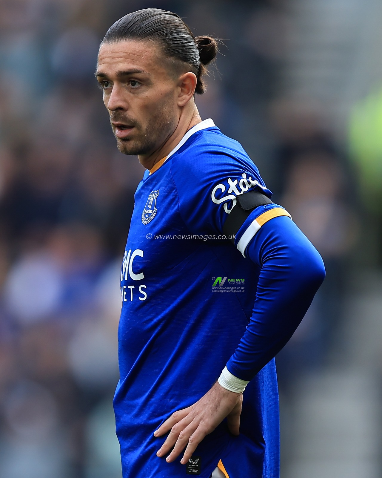 Jack Grealish of Everton during the Premier League match Everton vs Ipswich Town at Hill Dickinson Stadium, Liverpool, United Kingdom on 19 September 2026

(Photo by Jorge Horsted/News Images)