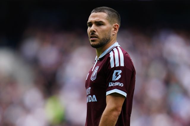 Emi Buendia of Aston Villa during the Premier League match Tottenham Hotspur vs Aston Villa at Tottenham Hotspur Stadium, London, United Kingdom on 19 September 2026

(Photo by Harvey Murphy/News Images)