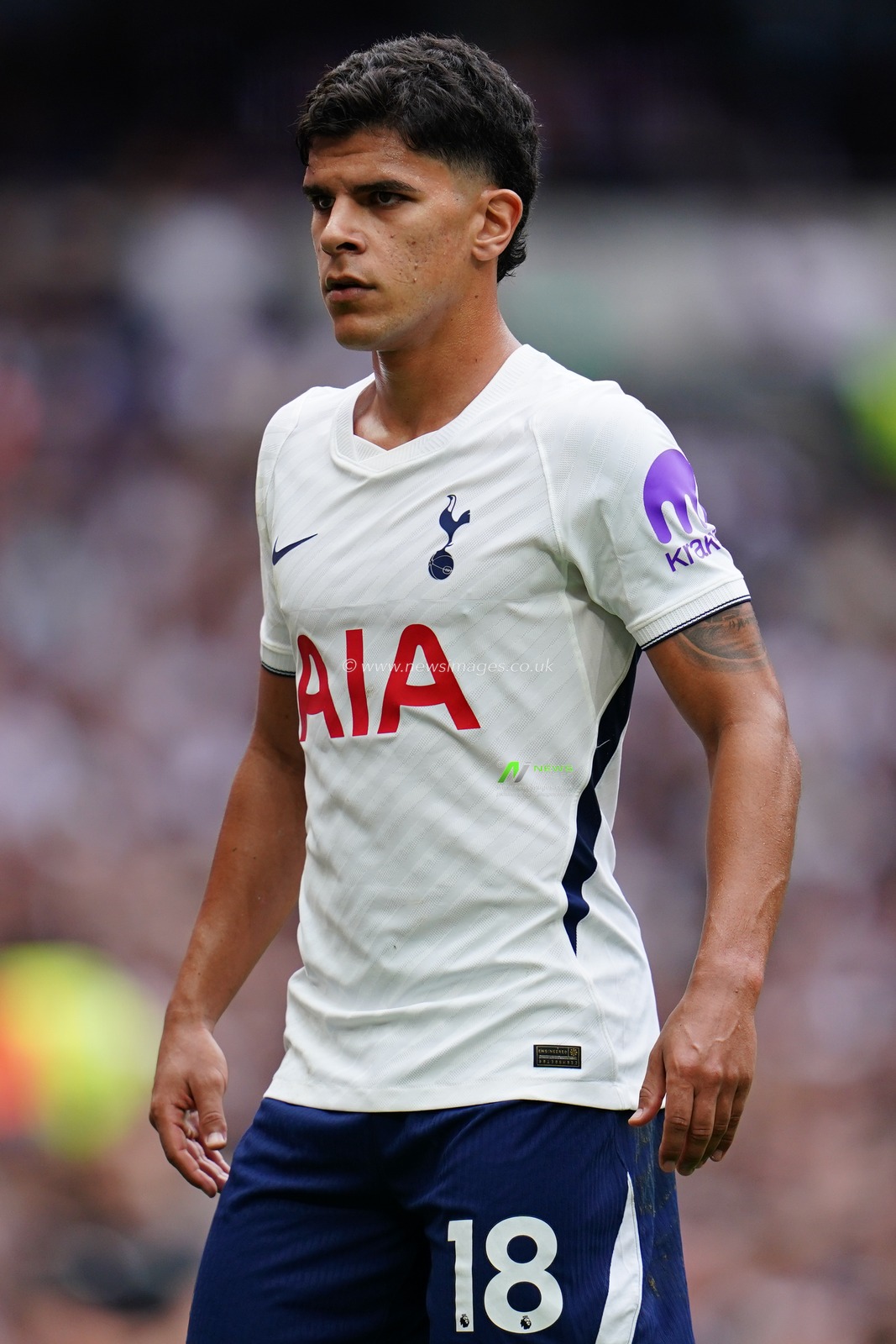 Mateus Fernandes of Tottenham Hotspur during the Premier League match Tottenham Hotspur vs Aston Villa at Tottenham Hotspur Stadium, London, United Kingdom on 19 September 2026

(Photo by Harvey Murphy/News Images)